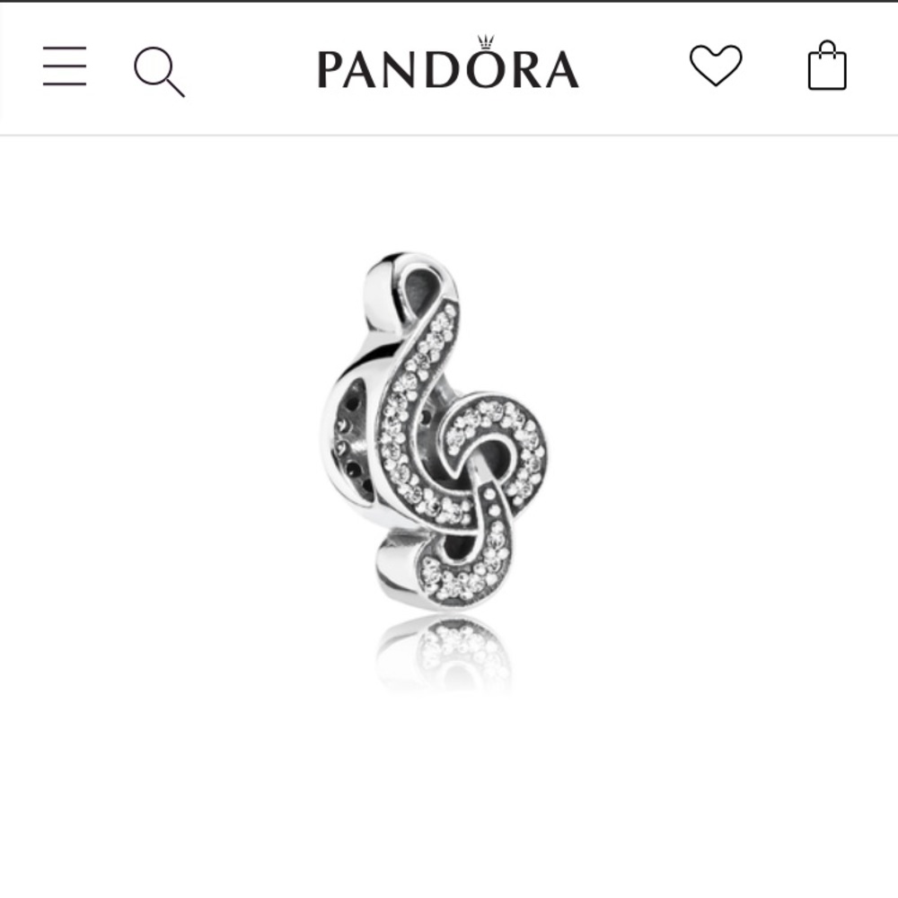 Pandora Music Charm
